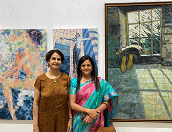 With Ashwini Bhide, IAS officer